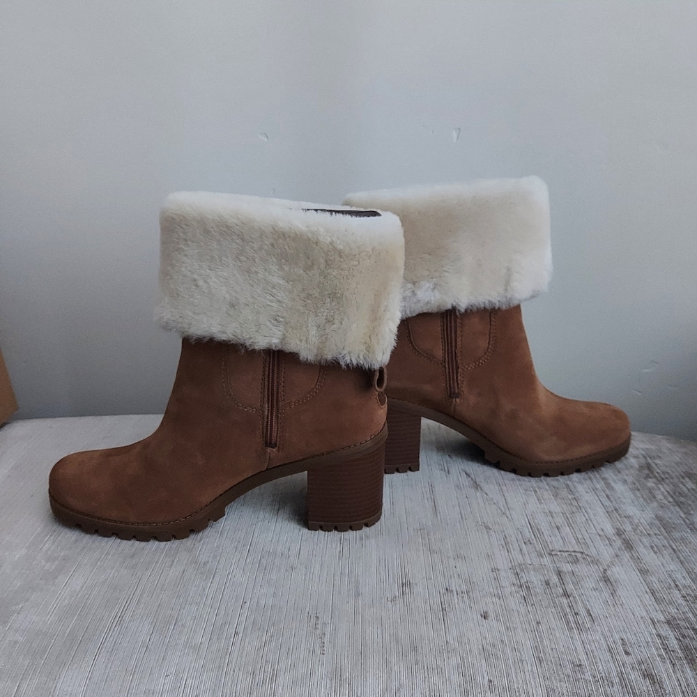 UGG Lupine Shearling Suede Bootie - 12 - Picture 4 of 7